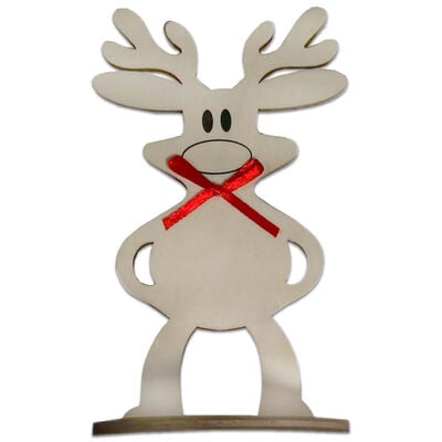 Christmas Wooden Reindeer image number 1