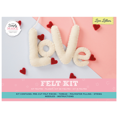Simply Make: Love Letters Felt Kit image number 1