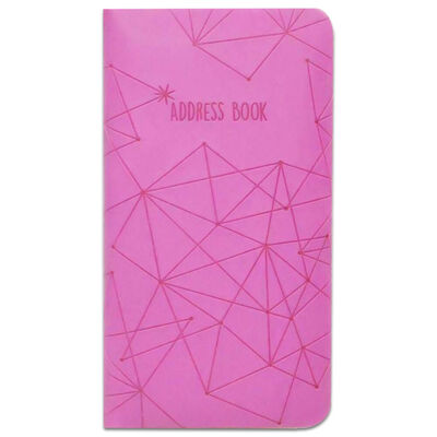 Slim Embossed Address Book: Assorted image number 2
