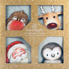 Cute Christmas Cards: Pack Of 20 image number 1