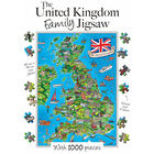 1000 Piece The United Kingdom Family Jigsaw Puzzle image number 1