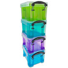 Colourful Plastic Storage Boxes: Assorted image number 2