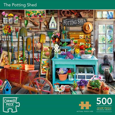 The Potting Shed 500 Piece Jigsaw Puzzle image number 1