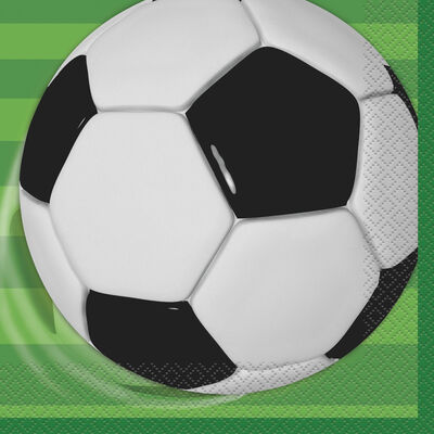 Football Paper Napkins - 16 Pack image number 1