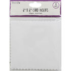 Dovecraft Essentials 6x6 Card Inserts - 10 Pack image number 1