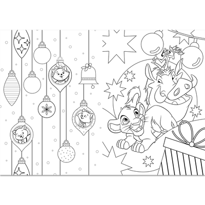Disney: Christmas Colouring image number 3