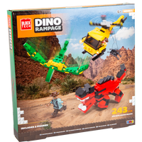 Block Tech Dino Rampage Set