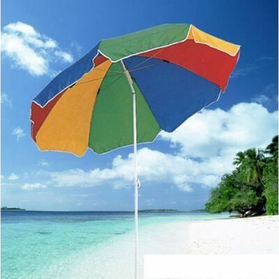 Multi Coloured Parasol With UV Protection image number 3