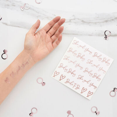 Bride Temporary Tattoos: Pack of 26 image number 2
