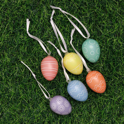 Decorative Easter Eggs in Drawstring Bag image number 5