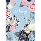 A5 Floral 2021 Day a Page Diary image number 1