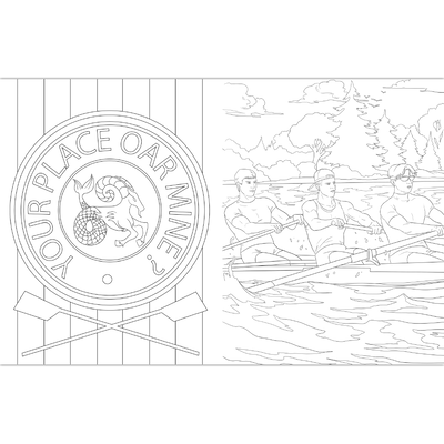 Game, Set and Match: Sports Romance Colouring Book image number 3