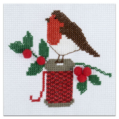 Cross Stitch Kit: Robin image number 2