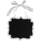 White Large Hanging Chalkboard Sign image number 1