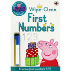 Peppa Pig: First Numbers Wipe-Clean Book image number 1