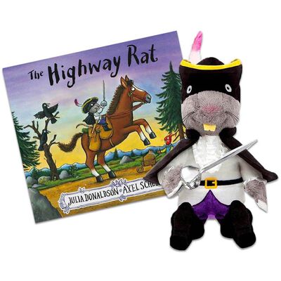 Julia Donaldson's Highway Rat: Book & Plush Bundle image number 1