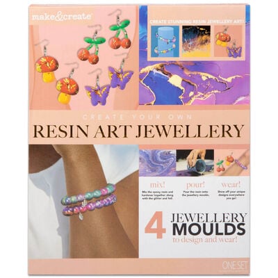 Create Your Own Resin Art Jewellery Kit image number 1