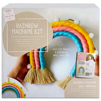 Rainbow Macrame Kit