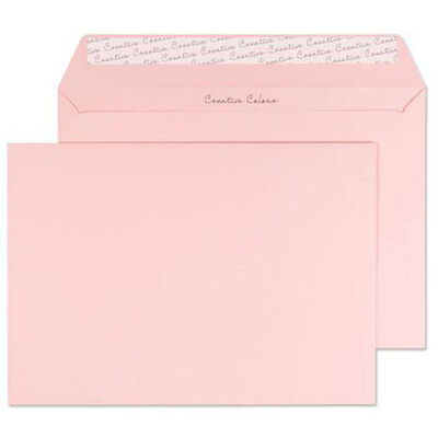Baby Pink C5 Wallet Self Seal Envelopes: Pack of 25 image number 1