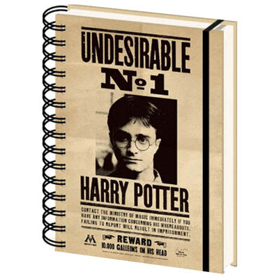A5 3D Harry Potter & Sirius Notebook image number 1