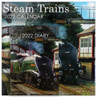 Steam Trains 2022 Square Calendar and Diary Set image number 1