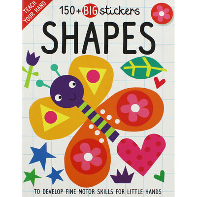 150 Plus Big Stickers - Shapes image number 1