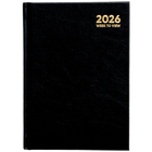 A6 Week to View Black 2026 Diary image number 1