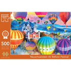 Neuschwanstein Air Balloon 500 Piece Jigsaw Puzzle image number 1