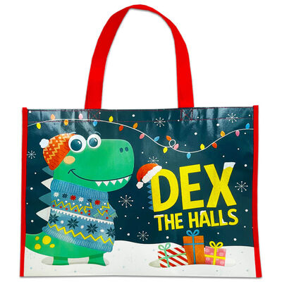 Dex the Halls Reusable Shopping Bag image number 1