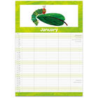 A3 The Very Hungry Caterpillar 2022 Calendar image number 2