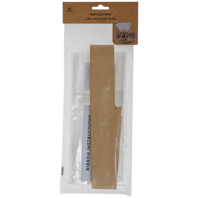 Hamper Cellophane Wrap with Bow image number 1