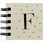 Personalised Letter F Sticky Notes Book image number 1