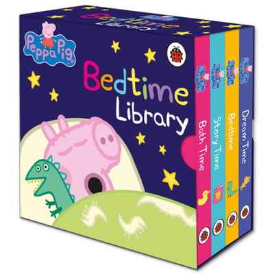 Peppa Pig Bedtime Library: 4 Book Collection image number 1