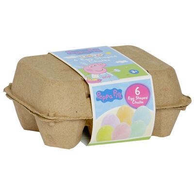 Peppa Pig Easter Egg Chalks: Pack of 6 image number 1