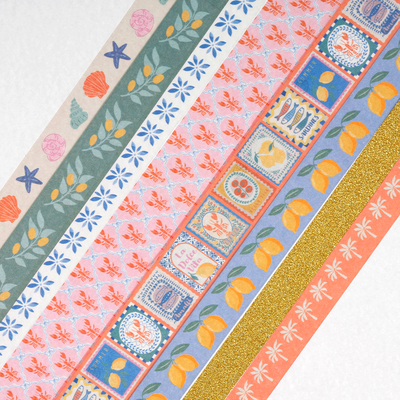 Bella Vita Washi Tape: Pack of 8 image number 2