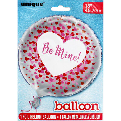 18 Inch Be Mine Foil Helium Balloon image number 2