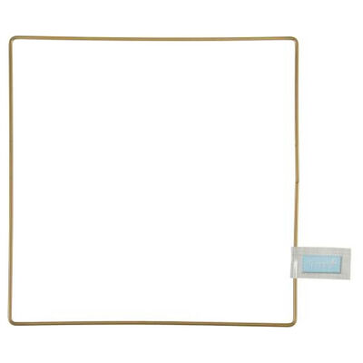 Trimits: Square Metal Craft Hoop 20cm Gold image number 1
