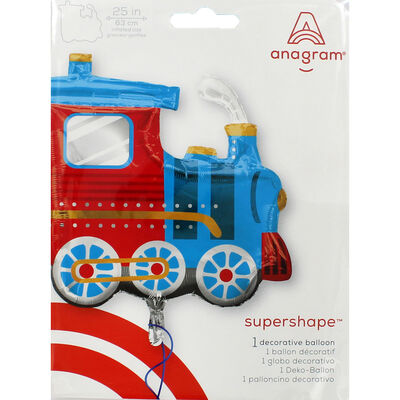 25 Inch Choo Choo Train Super Shape Helium Balloon image number 2