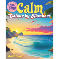 Large Print Calm Colour by Numbers