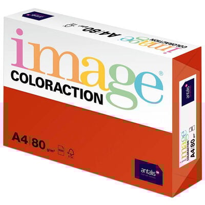 A4 Dark Red London Image Coloraction Copy Paper: 500 Sheets image number 1