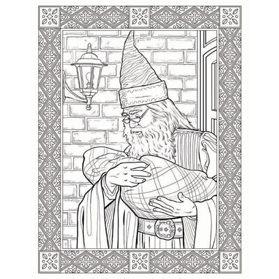 Harry Potter Coloring Book: Coloring Book for Kids and Adults 35