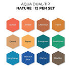 Spectrum Noir Nature Watercolour Aqua Markers: Pack of 12 image number 2