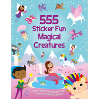 555 Sticker Fun Magical Creatures