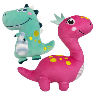 PlayWorks Dex & Friends Dinosaur Plush Bundle image number 1