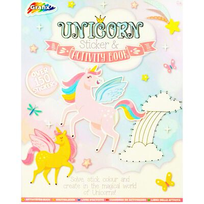 Grafix Unicorn Activity & Sticker Book image number 1