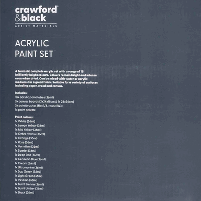 Crawford & Black Acrylic Starter Kit image number 3