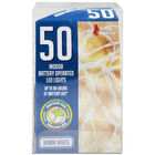 Warm White Christmas LED Lights: Set Of 50 image number 1