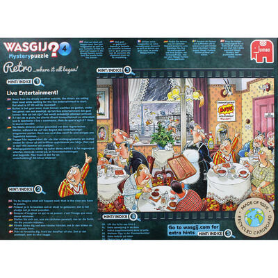 Wasgij Retro Mystery 4 Live Entertainment 1000 Piece Jigsaw Puzzle image number 3