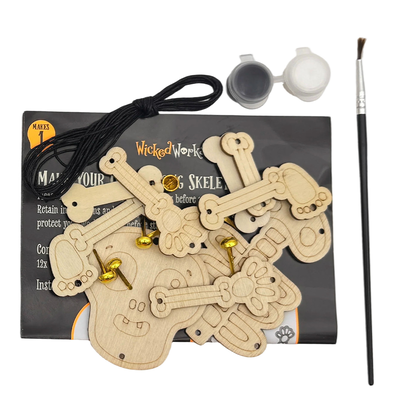 Make Your Own Wooden Dancing Skeleton image number 3
