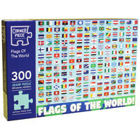 Flags of the World 300 Piece Jigsaw Puzzle
